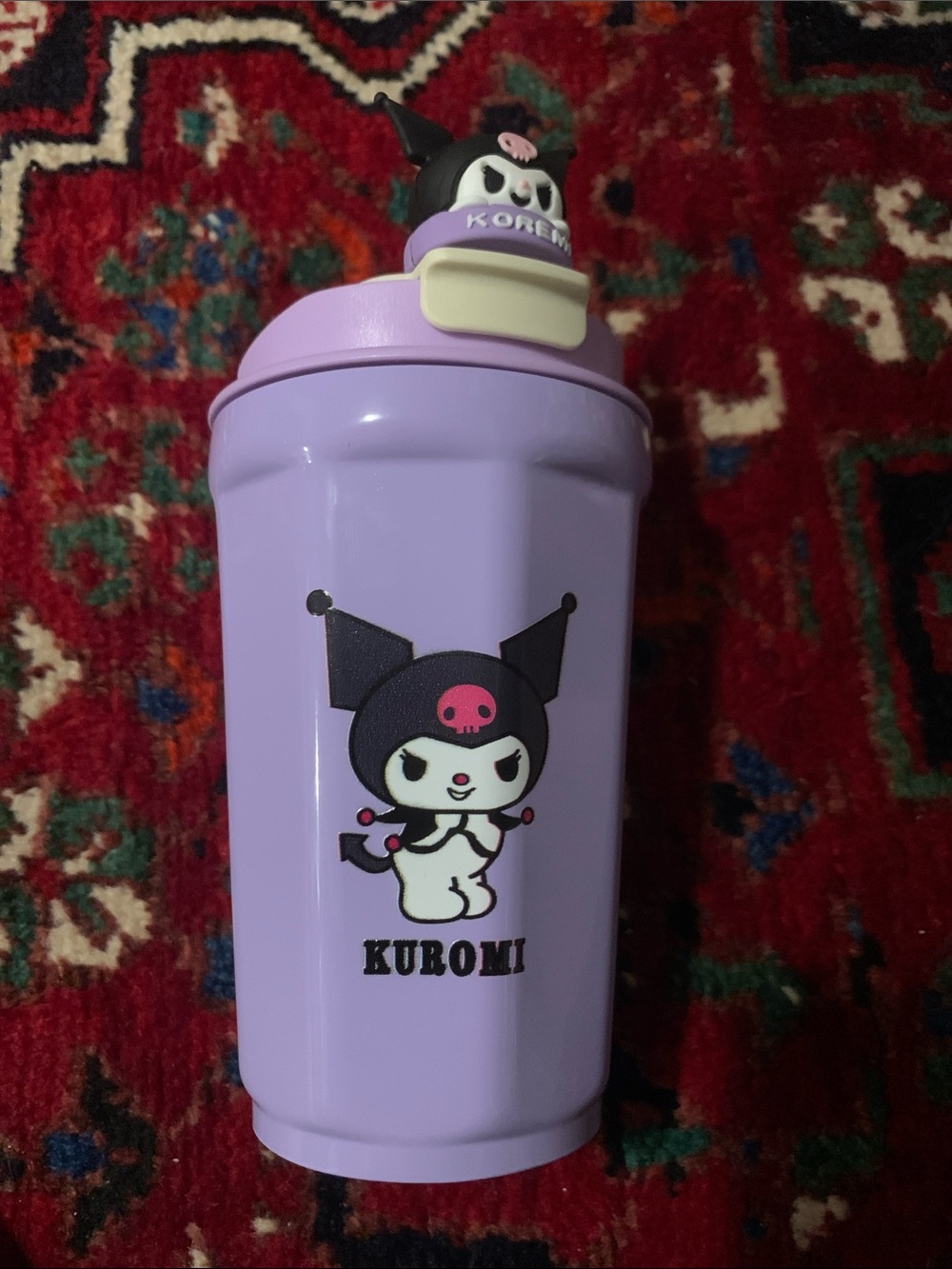 New Kuromi  Travel Tumbler - Cute Sanrio Drink Cup